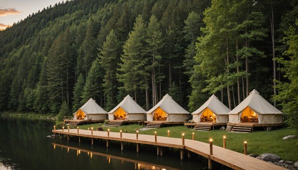 Le camping de luxe : l'évasion idéale pour des vacances raffinées